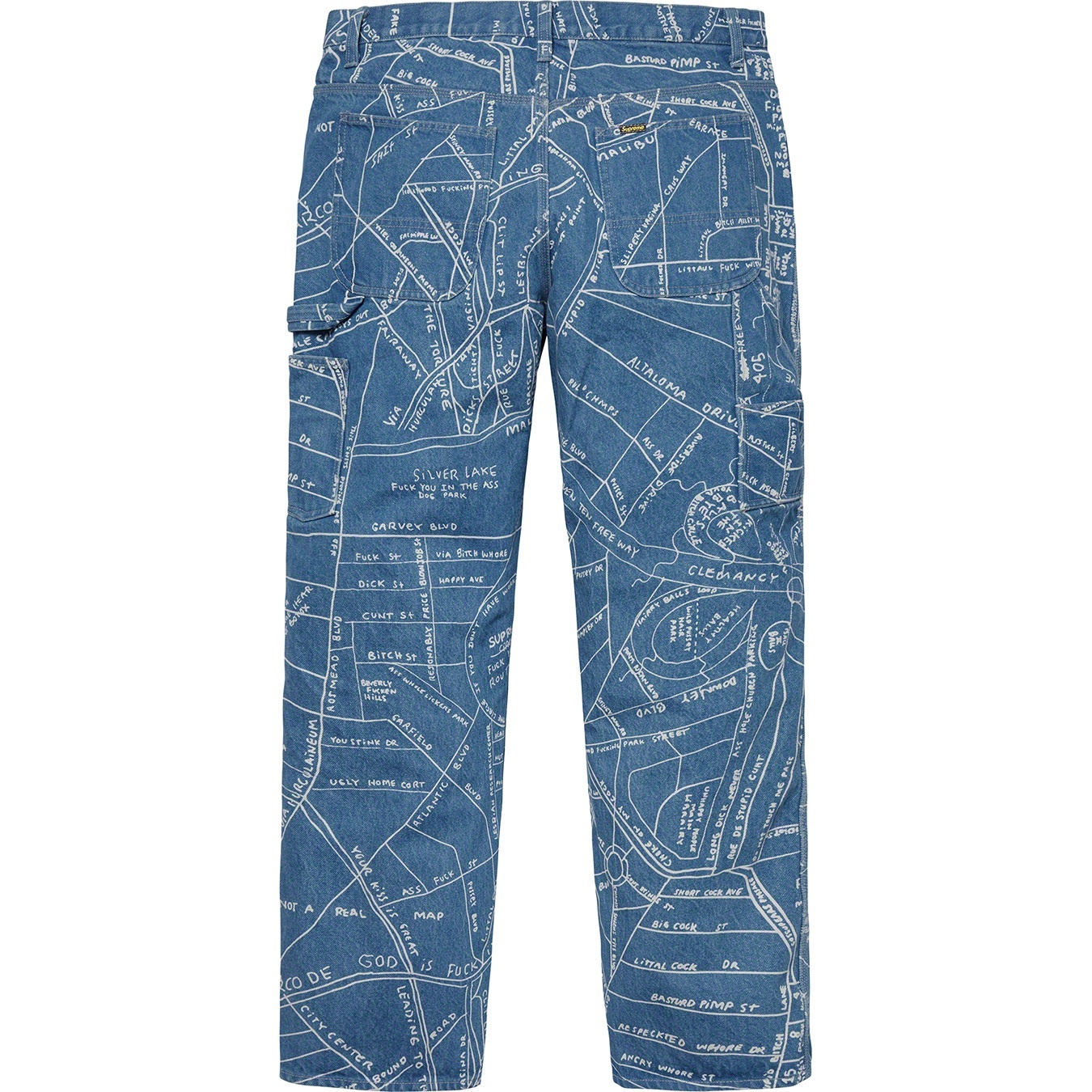 Gonz Map Denim Painter Pant view 6